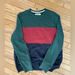 Green, Red, and Blue Sonoma Crewneck